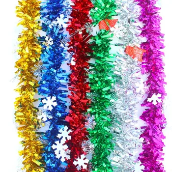 2M Snowflake Tinsel Ribbon Garland Xmas Tree Ornaments Party home decor wedding birthday
2M Snowflake Tinsel Ribbon Garland Xmas Tree Ornaments Party home decor wedding birthday