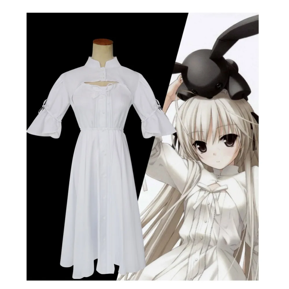 Free Shipping Yosuga no Sora Cosplay Anime Kasugano Cosplay Costume Halloween Lady White Cotton Sweet Lolita Long white Dress
Free Shipping Yosuga no Sora Cosplay Anime Kasugano Cosplay Costume Halloween Lady White Cotton Sweet Lolita Long white Dress