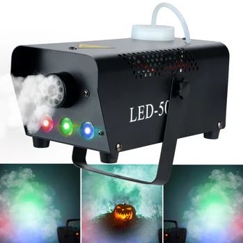 Fog Machine with Wireless Remote Control Colorful LED Light Halloween Christmas Wedding Parties Stage KTV Party Smoke Machine
Fog Machine with Wireless Remote Control Colorful LED Light Halloween Christmas Wedding Parties Stage KTV Party Smoke Machine