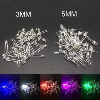 100-1000pcs 3/5MM Led white/blue/red/yellow/green/pink/purple light bulbs / 5MM White Colour LED emitting diode F5 White/UV LED
100-1000pcs 3/5MM Led white/blue/red/yellow/green/pink/purple light bulbs / 5MM White Colour LED emitting diode F5 White/UV LED