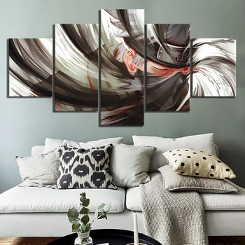 5 Panels Kakashi Sharingan NARUTO Anime Poster Artwork Canvas Paintings Wall Art for Living Room Wall Decor
5 Panels Kakashi Sharingan NARUTO Anime Poster Artwork Canvas Paintings Wall Art for Living Room Wall Decor