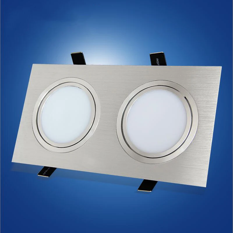 (EICEO) New LED Square Ultrathin Embedded Double Headed Rectangle Grille Tube Lamp Dared Light Spotlight Reflector LampAC220V
(EICEO) New LED Square Ultrathin Embedded Double Headed Rectangle Grille Tube Lamp Dared Light Spotlight Reflector LampAC220V