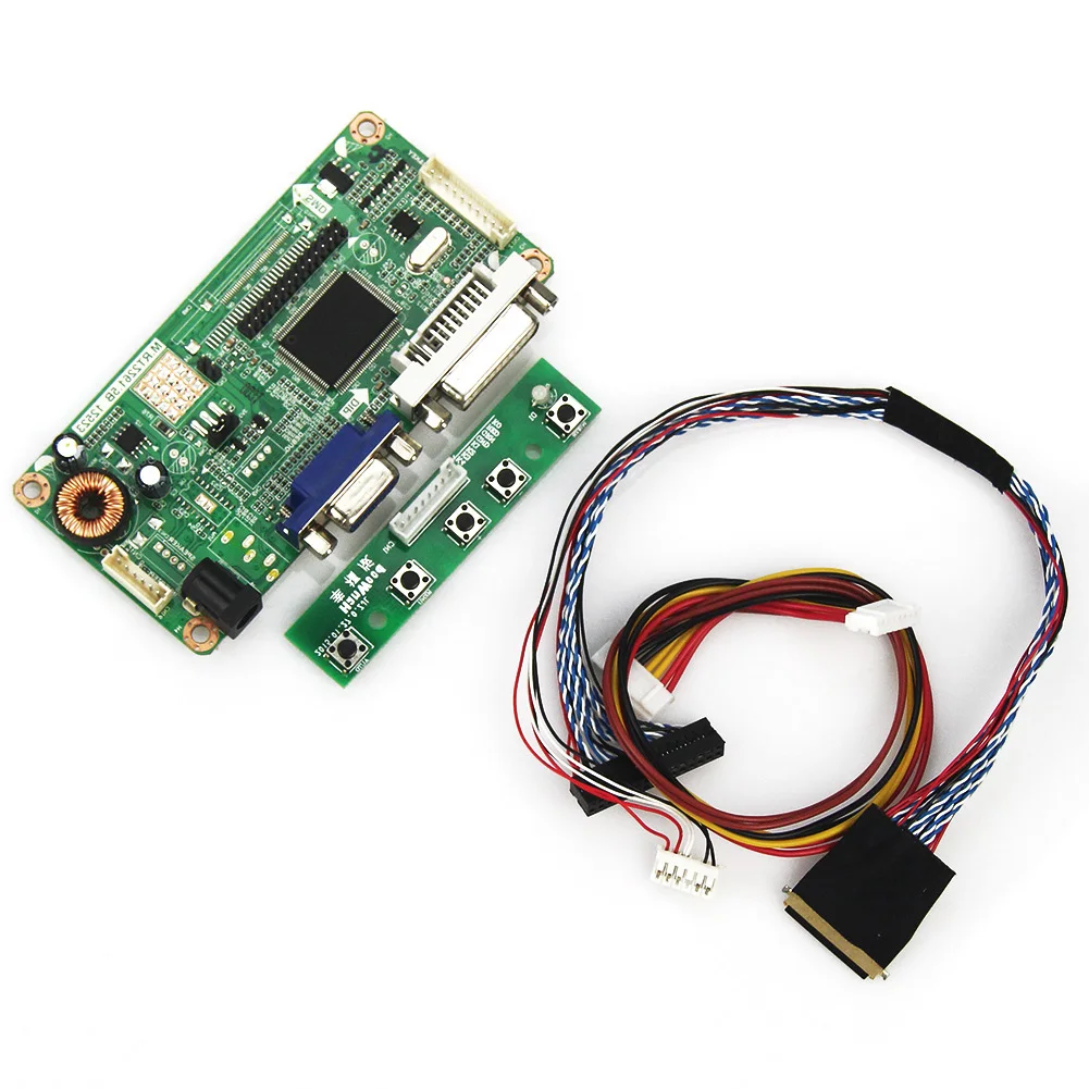 (VGA+DVI) M.RT2261 LCD/LED Controller Driver Board For B089AW01 V.1 LVDS Monitor Reuse Laptop 1024x600
(VGA+DVI) M.RT2261 LCD/LED Controller Driver Board For B089AW01 V.1 LVDS Monitor Reuse Laptop 1024x600