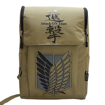 Anime Attack on Titan Canvas Student Mochila Schoolbag Backpack Rucksack Laptop/Computer Shoulder Bag Knapsack
Anime Attack on Titan Canvas Student Mochila Schoolbag Backpack Rucksack Laptop/Computer Shoulder Bag Knapsack