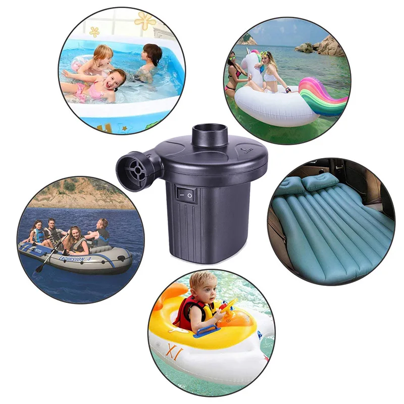 Portable Electric Air Pump for Swimming Ring Inflatables Air Mattress Raft Bed Boat Toy LO88
Portable Electric Air Pump for Swimming Ring Inflatables Air Mattress Raft Bed Boat Toy LO88