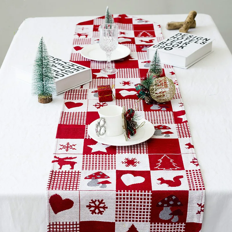 Christmas Linen Table Runner Santa Reindeer Printed Table Cloth Xmas Dinner Party New Year Table Decoration For Home 35*170cm
Christmas Linen Table Runner Santa Reindeer Printed Table Cloth Xmas Dinner Party New Year Table Decoration For Home 35*170cm