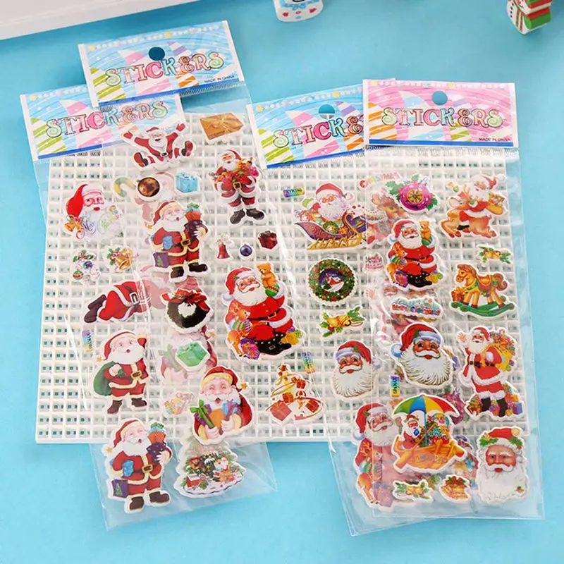 5 Sheets 3D Puffy Bubble Stickers Cartoon Christmas Waterpoof DIY Baby Toys for Children Kids Boy Girl Random Style
5 Sheets 3D Puffy Bubble Stickers Cartoon Christmas Waterpoof DIY Baby Toys for Children Kids Boy Girl Random Style