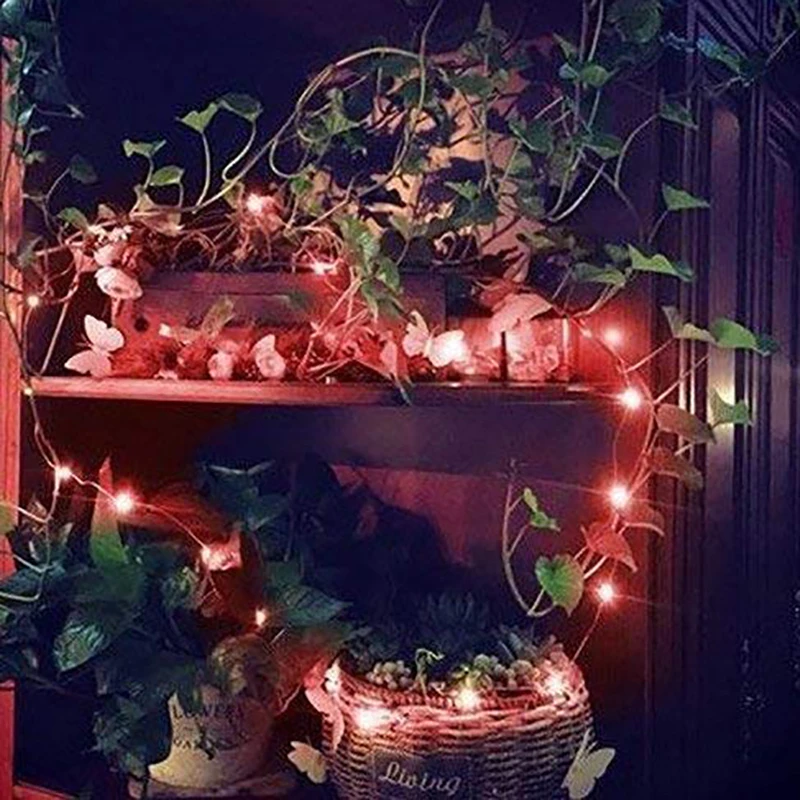IVYSHION 20LEDs Lighting Strings Copper Wire Feel Free To Bend Romantic Decoration In Night For Valentine Wedding Party Decor 2m
IVYSHION 20LEDs Lighting Strings Copper Wire Feel Free To Bend Romantic Decoration In Night For Valentine Wedding Party Decor 2m