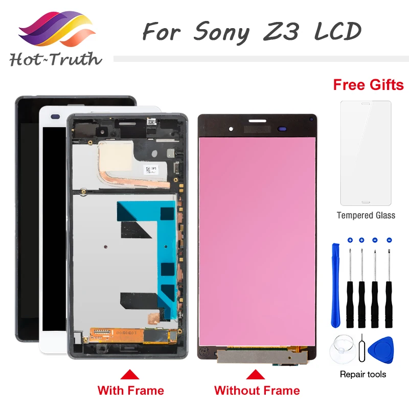 1Pcs 5.0" Screen For Sony Xperia Z3 LCD D6603 D6633 D6653 L55T Display Touch Screen Digitizer Assembly with Frame Replacement
1Pcs 5.0" Screen For Sony Xperia Z3 LCD D6603 D6633 D6653 L55T Display Touch Screen Digitizer Assembly with Frame Replacement
