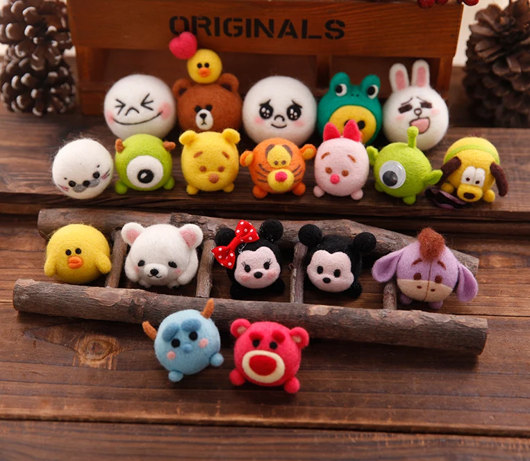 Bear tiger wool felting needlepoint kit animal felt needlecraft DIY craft handmade needlework with tools working pad needle plus
Bear tiger wool felting needlepoint kit animal felt needlecraft DIY craft handmade needlework with tools working pad needle plus