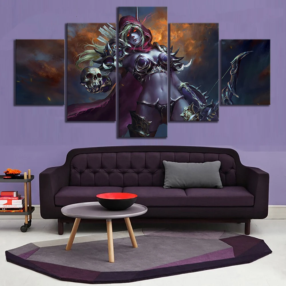 Sylvanas Windrunner World of Warcraft Battle for Azeroth Game Poster Artwork Canvas Paintings for Home Decor
Sylvanas Windrunner World of Warcraft Battle for Azeroth Game Poster Artwork Canvas Paintings for Home Decor