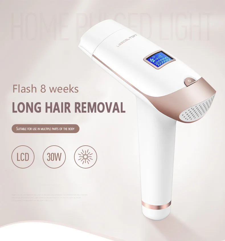 

300000 Pulse Photon IPL Laser Epilator Depilador LCD display Laser Permanent Hair Removal Skin Rejuvenation Hair Removal Machine