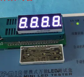 WHITE 7 Segment LED Display 0.4 inch 1 / 2 / 3/ 4 bit Common Cathode Digital Tube seven Segment LED Display
WHITE 7 Segment LED Display 0.4 inch 1 / 2 / 3/ 4 bit Common Cathode Digital Tube seven Segment LED Display
