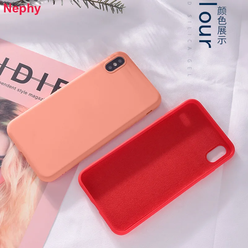Luxury Liquid Silicon Case For iPhone 6 s 6S 7 7S Original iPhone 8 Plus X 9 XR XS Max 6Plus 6SPlus 7Plus 8Plus Cell Phone Cover
Luxury Liquid Silicon Case For iPhone 6 s 6S 7 7S Original iPhone 8 Plus X 9 XR XS Max 6Plus 6SPlus 7Plus 8Plus Cell Phone Cover