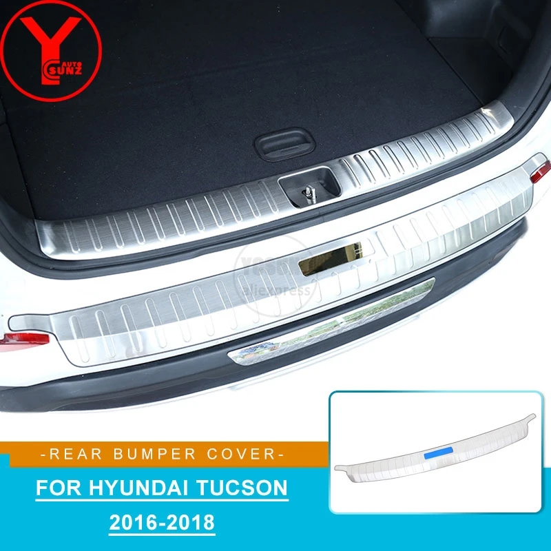 YCSUNZ stainless steel car rear bumper protector car door guard For hyundai tucson accessories 2017 3 2016 2017 2018 accessorios
YCSUNZ stainless steel car rear bumper protector car door guard For hyundai tucson accessories 2017 3 2016 2017 2018 accessorios