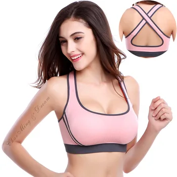 Fashion Women Beauty Cross Back Streatchy Running Bra Wireless Adjustment Comfty Solid Smart Bra
Fashion Women Beauty Cross Back Streatchy Running Bra Wireless Adjustment Comfty Solid Smart Bra