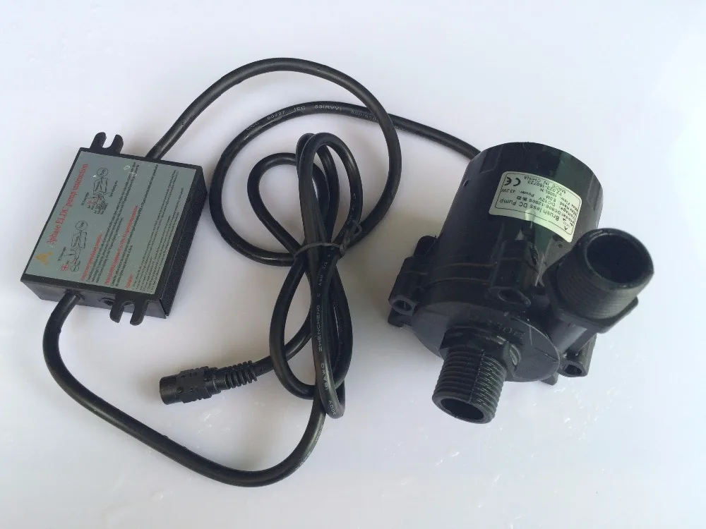 2pcs/ Lot 5-12Vdc DC Brushless 3Phase Micro Solar circulation pump Life 8m Flow 1000L/H Low noise For hot water Circulation
2pcs/ Lot 5-12Vdc DC Brushless 3Phase Micro Solar circulation pump Life 8m Flow 1000L/H Low noise For hot water Circulation