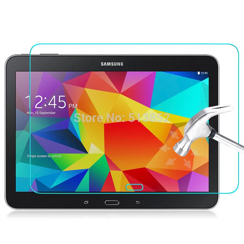 Закаленное стекло 9H для samsung Galaxy Tab 4 T530/T531/T535/10 1 дюймов Защитная пленка ЖК-экрана