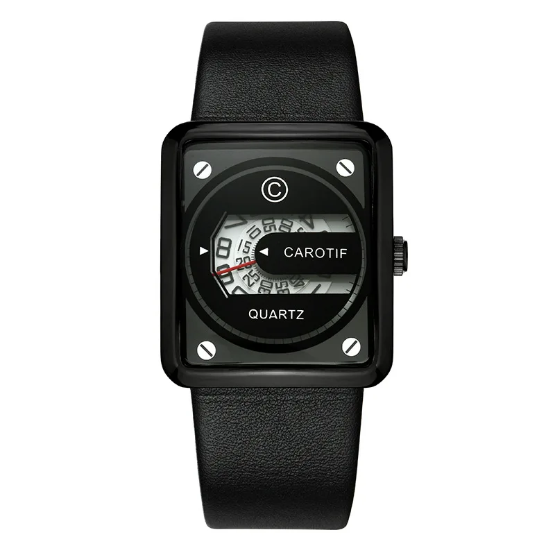 Luxury personality Men Quartz Watches Fashoin Business Watch Man Square Leather Male Watch Reloj Hombre Wristwatches
Luxury personality Men Quartz Watches Fashoin Business Watch Man Square Leather Male Watch Reloj Hombre Wristwatches
