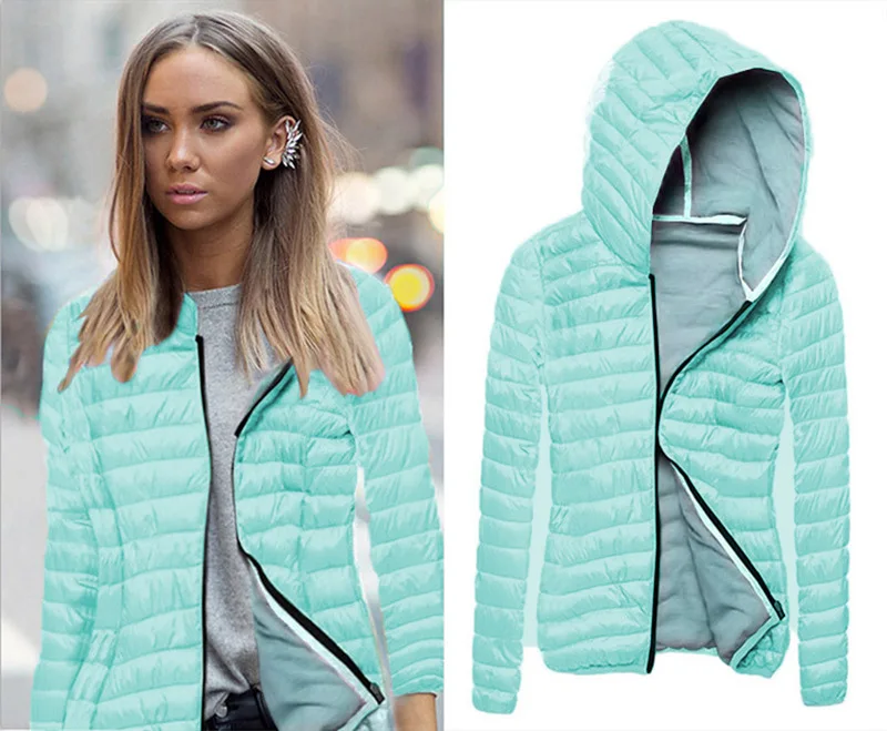 Spring Autumn Women Coat Parka Hooded Zipper Slim Long Sleeve Outwear Cotton Pad Green Black Plus Size 3XL chaqueta mujer C89499
Spring Autumn Women Coat Parka Hooded Zipper Slim Long Sleeve Outwear Cotton Pad Green Black Plus Size 3XL chaqueta mujer C89499