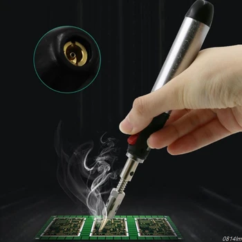 HT-1937 Flame Butane Gas Soldering Iron 12ML Filling Capacity Pen Torch Tool for Welding Soldering
HT-1937 Flame Butane Gas Soldering Iron 12ML Filling Capacity Pen Torch Tool for Welding Soldering