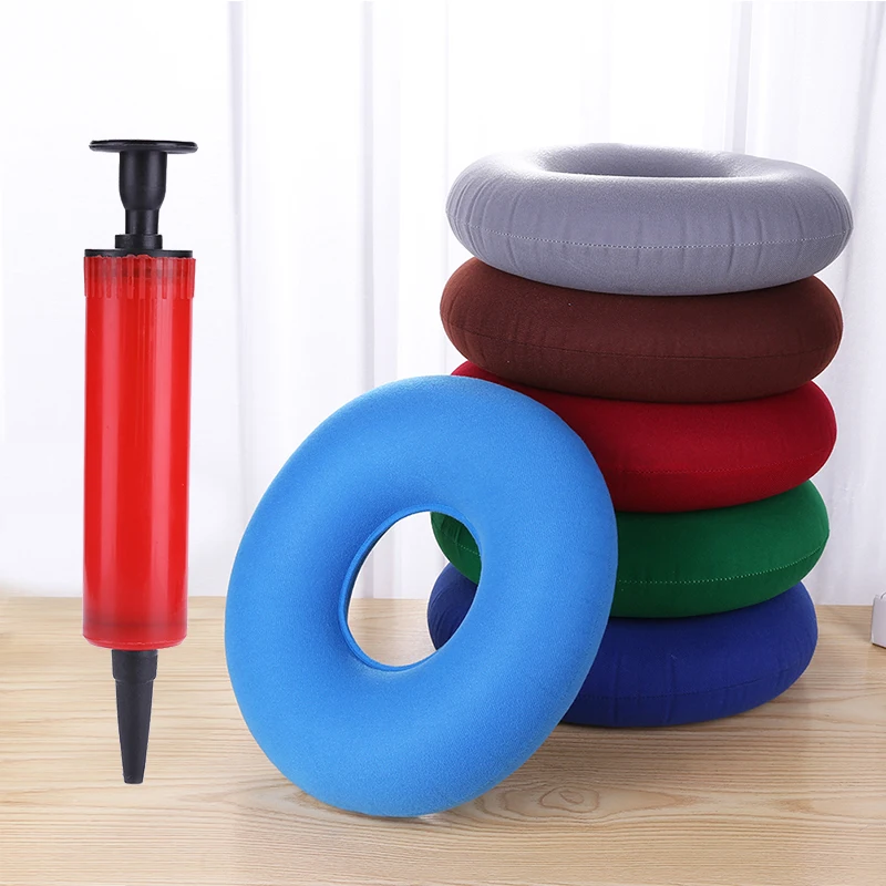 Inflatable PVC Ring Round Seat Cushion Circular Massage Medical Hemorrhoid Pillow Donut Anti Bedsore Pad Chair Mat Ring
Inflatable PVC Ring Round Seat Cushion Circular Massage Medical Hemorrhoid Pillow Donut Anti Bedsore Pad Chair Mat Ring