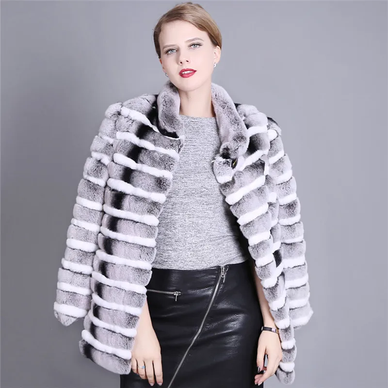 Best New Chinchilla Real Fur Coat For Women Genuine Rex Rabbit Fur coat Outerwear Natural Fur Jackets Waistcoat 7XL
Best New Chinchilla Real Fur Coat For Women Genuine Rex Rabbit Fur coat Outerwear Natural Fur Jackets Waistcoat 7XL
