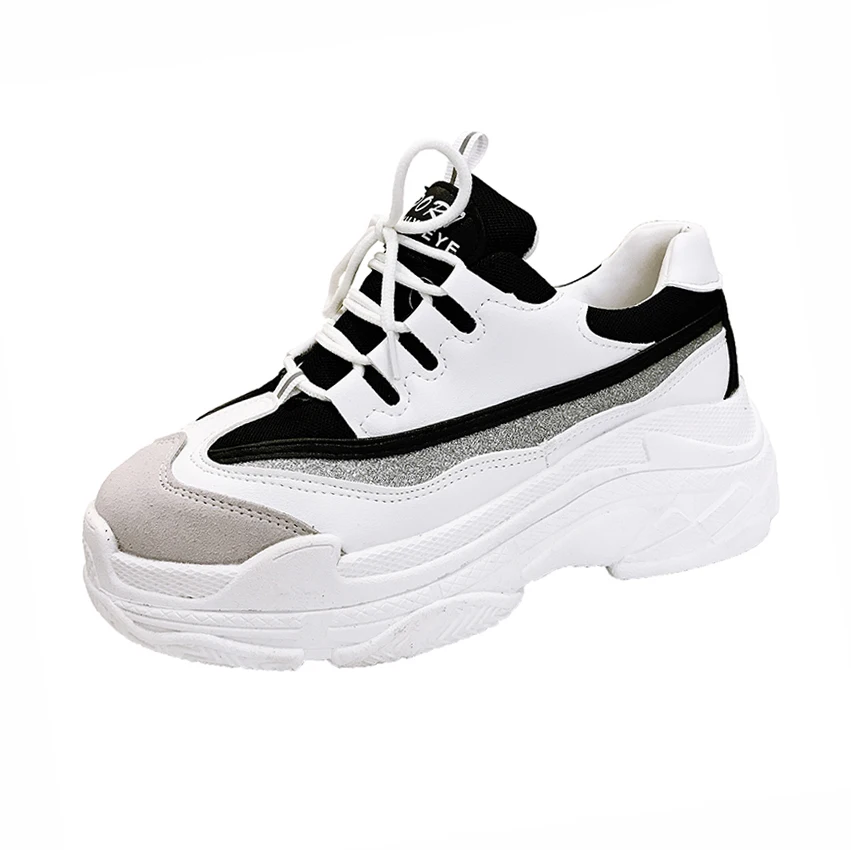 women's sports shoes 2018 NEW Fashion black Thick bottom Increase women shoes Couples Athletic Shoes Non-slip sole Trainer
women's sports shoes 2018 NEW Fashion black Thick bottom Increase women shoes Couples Athletic Shoes Non-slip sole Trainer