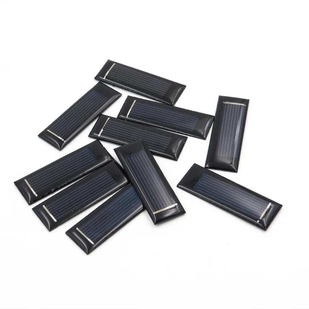 10pcs/lot 0.5V 100mA Solar cells Epoxy Polycrystalline Silicon DIY Battery Power Charger Module small solar Panels toy
10pcs/lot 0.5V 100mA Solar cells Epoxy Polycrystalline Silicon DIY Battery Power Charger Module small solar Panels toy