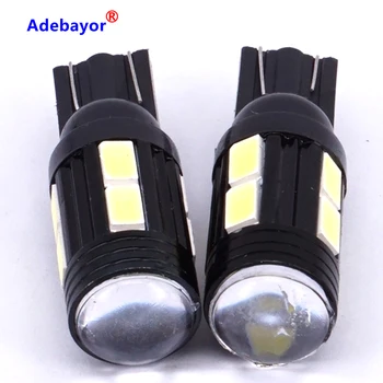 100 pcs T10 194 W5W 10 SMD 5630 LED Vehicle Door License Plate Lamp Heat Sink Car Auto Turn Signal Light Reading Bulb white blue
100 pcs T10 194 W5W 10 SMD 5630 LED Vehicle Door License Plate Lamp Heat Sink Car Auto Turn Signal Light Reading Bulb white blue