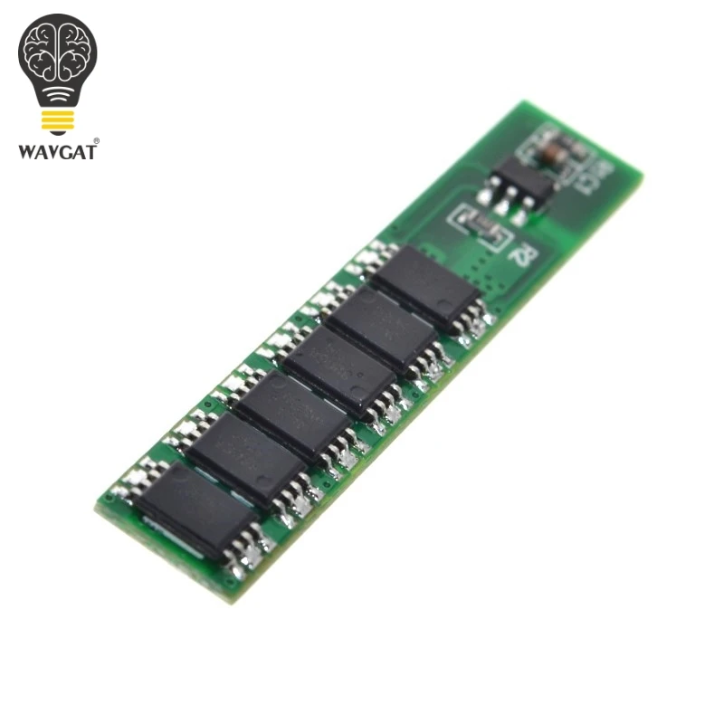 WAVGAT 1S 15A li-ion BMS PCM battery protection board pcm for 18650 lithium ion li battery
WAVGAT 1S 15A li-ion BMS PCM battery protection board pcm for 18650 lithium ion li battery
