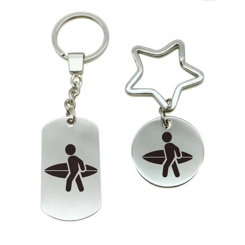 Cartoon Characters Surfboard Canoe Keychain Metal Keychain Key Ring Bag Couple Keychain Car Keyring Gift men Women S9-0347
Cartoon Characters Surfboard Canoe Keychain Metal Keychain Key Ring Bag Couple Keychain Car Keyring Gift men Women S9-0347