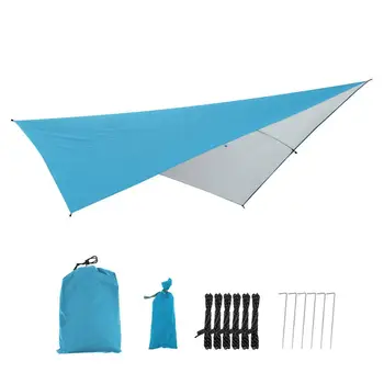 Easy Set Up Portable Outdoor camping hiking backpacking Waterproof Rain Fly hammock canopy Sunshade Hammock Cover
Easy Set Up Portable Outdoor camping hiking backpacking Waterproof Rain Fly hammock canopy Sunshade Hammock Cover