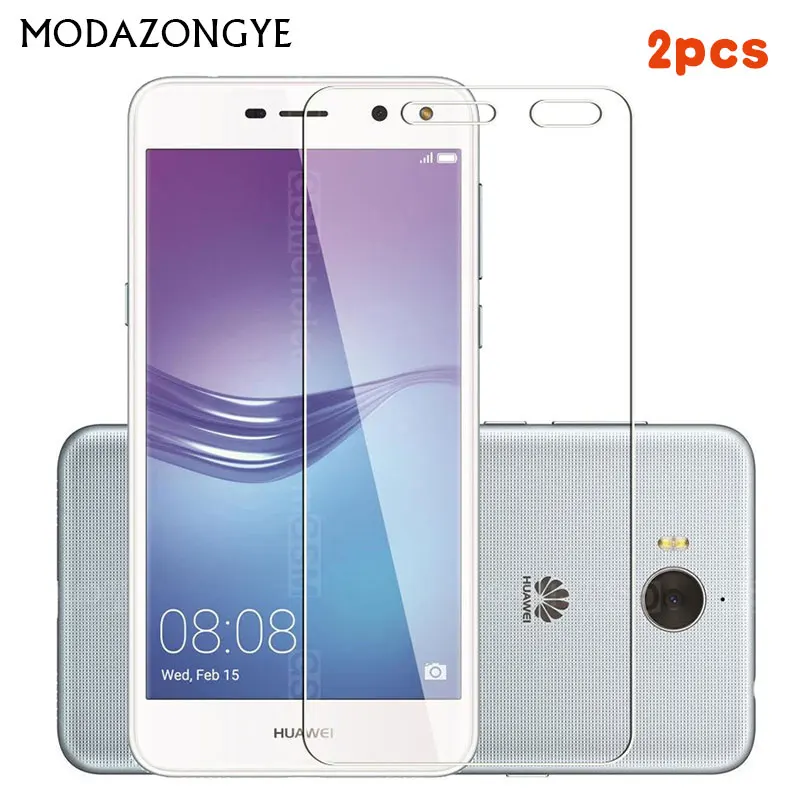 2 шт закаленное стекло для Huawei Y6 2017 MYA-L11 MYA-L41 протектор экрана Nova Young MYA L11 L41
