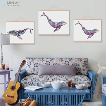 Watercolor Flower Animal Whale Nordic Living Room Wooden Framed Canvas Painting Home Decor Wall Art Print Picture Poster Scroll
Watercolor Flower Animal Whale Nordic Living Room Wooden Framed Canvas Painting Home Decor Wall Art Print Picture Poster Scroll