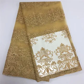 Nigeria Gold White Tulle Lace Fabric High Quality Purple Green African Lace Materials Embroidery French Lace Fabric With Stones
Nigeria Gold White Tulle Lace Fabric High Quality Purple Green African Lace Materials Embroidery French Lace Fabric With Stones