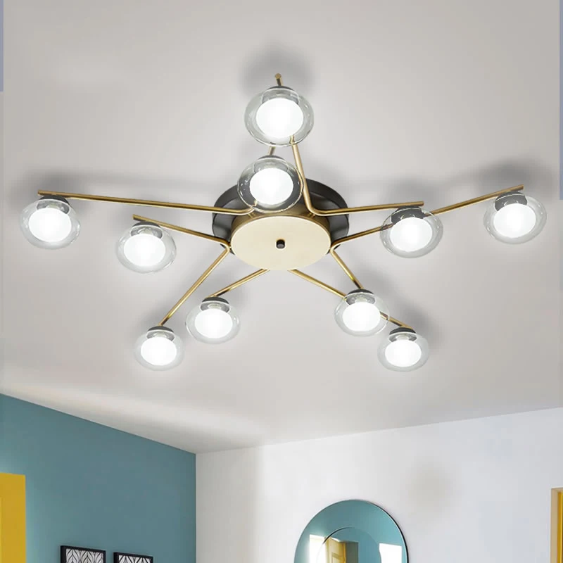 Modern nordic Iron ceiling light living room bedroom ceiling lamp glass LED decor dining room Indoor home cafe ceiling lights DX
Modern nordic Iron ceiling light living room bedroom ceiling lamp glass LED decor dining room Indoor home cafe ceiling lights DX