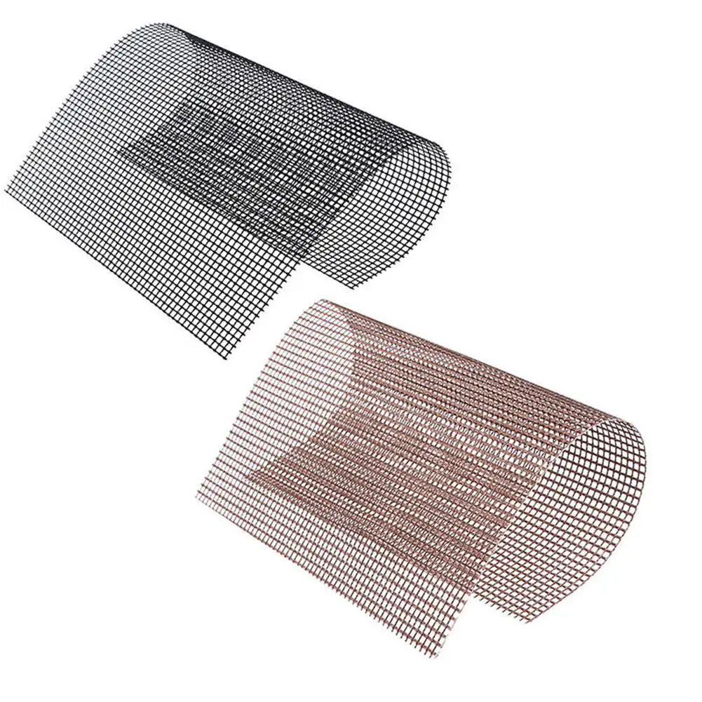 BBQ Grill PTFE Non-Stick Mesh Mat Pad Reusable Heat-Resistant Sheet Kitchen Barbecue Grills Baking Tool For Outdoor Activity
BBQ Grill PTFE Non-Stick Mesh Mat Pad Reusable Heat-Resistant Sheet Kitchen Barbecue Grills Baking Tool For Outdoor Activity