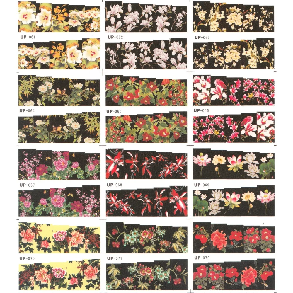 12 PACK/ LOT WATER DECAL NAIL ART NAIL STICKER SLIDER FULL COVER PAINTING FLOWER CHRISTMAS ROSE CHINA ASTER YARROW UP61-72
12 PACK/ LOT WATER DECAL NAIL ART NAIL STICKER SLIDER FULL COVER PAINTING FLOWER CHRISTMAS ROSE CHINA ASTER YARROW UP61-72