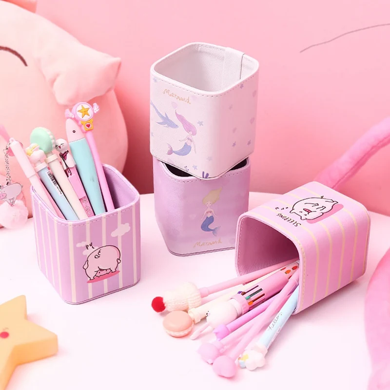 1 Pc Kawaii Pink Flower Pig Mermaid Stationery Storage Box Manage Case Pencil Pen Holder Stand Student Stationery
1 Pc Kawaii Pink Flower Pig Mermaid Stationery Storage Box Manage Case Pencil Pen Holder Stand Student Stationery