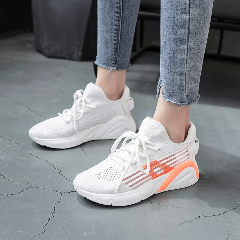 2019 Pu Mesh Girl Outdoor Sports Shoes Women Sneakers Running Shoes Lace up Breathable Platform Comfortable Casual Sports Shoes
2019 Pu Mesh Girl Outdoor Sports Shoes Women Sneakers Running Shoes Lace up Breathable Platform Comfortable Casual Sports Shoes