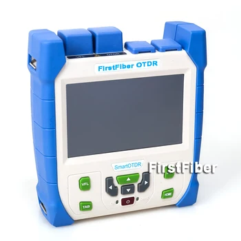 FF90D28 Fiber Optic OTDR Reflectometer 28/26dB 130km, with Carrying Bag, FC/SC/ST Connectors, Touch Screen, Event Map & Software
FF90D28 Fiber Optic OTDR Reflectometer 28/26dB 130km, with Carrying Bag, FC/SC/ST Connectors, Touch Screen, Event Map & Software