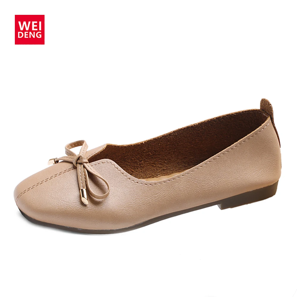 WeiDeng Crocus Genuine Learther Flars Shoes SlIPPERS Women Rubber Summers Soft Slip On Personality Comfort Casual Loafer
WeiDeng Crocus Genuine Learther Flars Shoes SlIPPERS Women Rubber Summers Soft Slip On Personality Comfort Casual Loafer