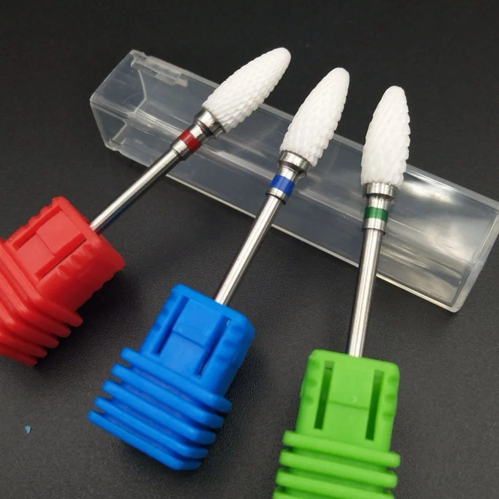 Ceramic Electric Nail Drill Bit for Acrylic Nails, Safety Cuticle Clean Gel Remove, 3/32" Shank Size (Grit: C+M+F 3Pcs Set)
Ceramic Electric Nail Drill Bit for Acrylic Nails, Safety Cuticle Clean Gel Remove, 3/32" Shank Size (Grit: C+M+F 3Pcs Set)