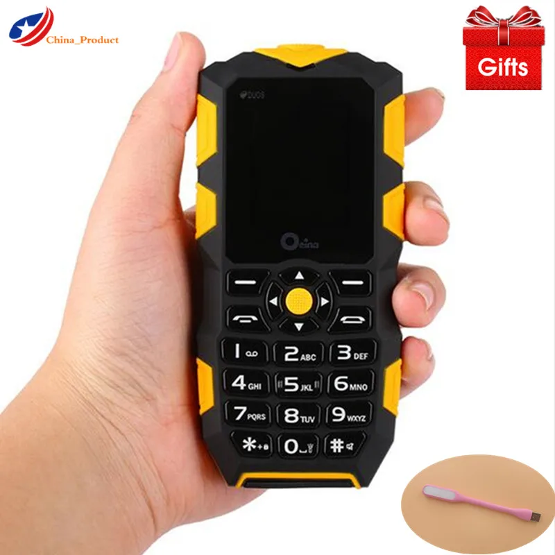 Oeina XP1 Loud Speaker Strong IP68 Waterproof and shockproof mobile phone 2500mAH flashlight Outdoor Russian Keyboard Cell phone
Oeina XP1 Loud Speaker Strong IP68 Waterproof and shockproof mobile phone 2500mAH flashlight Outdoor Russian Keyboard Cell phone