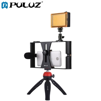 PULUZ Smartphone Video Rig Kits Filmmaking Recording Handle Stabilizer Bracket For iPhone X 7 8 Plus 4 in 1 Rig Kits
PULUZ Smartphone Video Rig Kits Filmmaking Recording Handle Stabilizer Bracket For iPhone X 7 8 Plus 4 in 1 Rig Kits