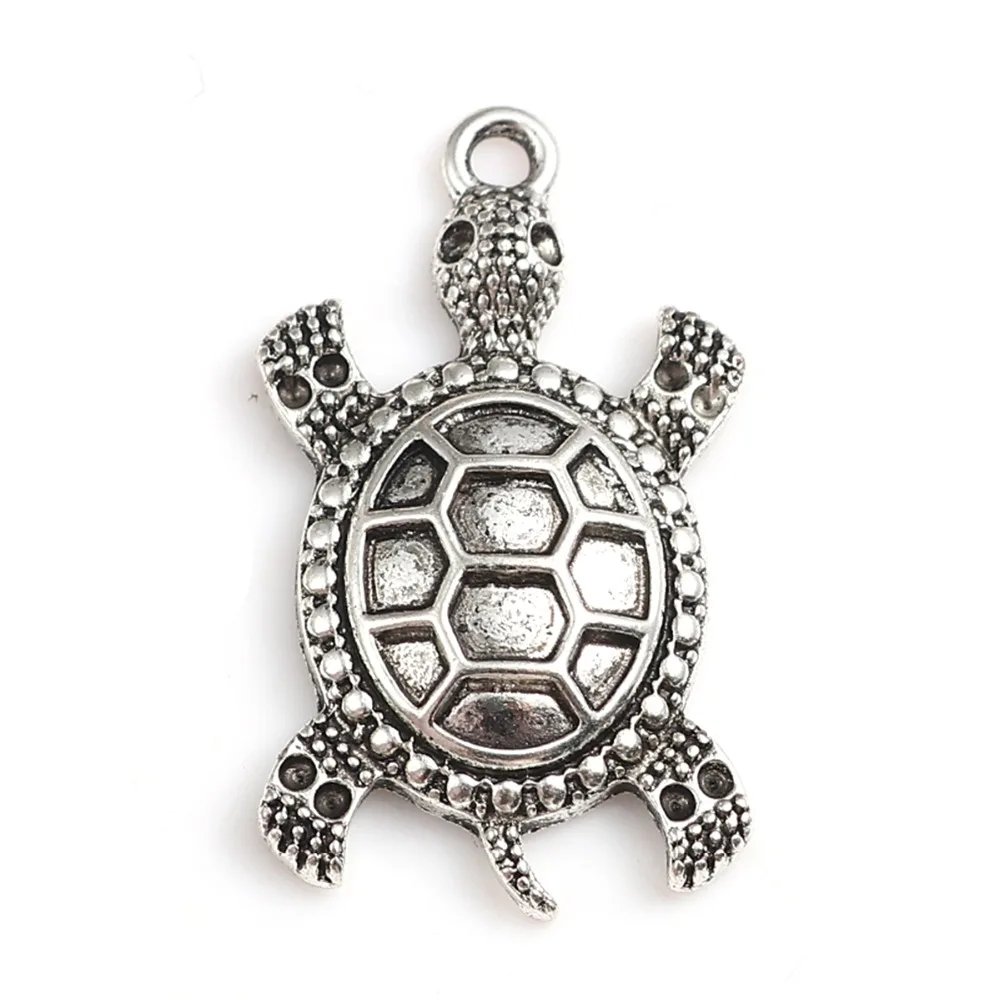 DoreenBeads Zinc Based Alloy Ocean Jewelry Pendants Sea Turtle Animal Antique Silver Charms 33mm(1 2/8") x 19mm( 6/8"), 10 PCs
DoreenBeads Zinc Based Alloy Ocean Jewelry Pendants Sea Turtle Animal Antique Silver Charms 33mm(1 2/8") x 19mm( 6/8"), 10 PCs