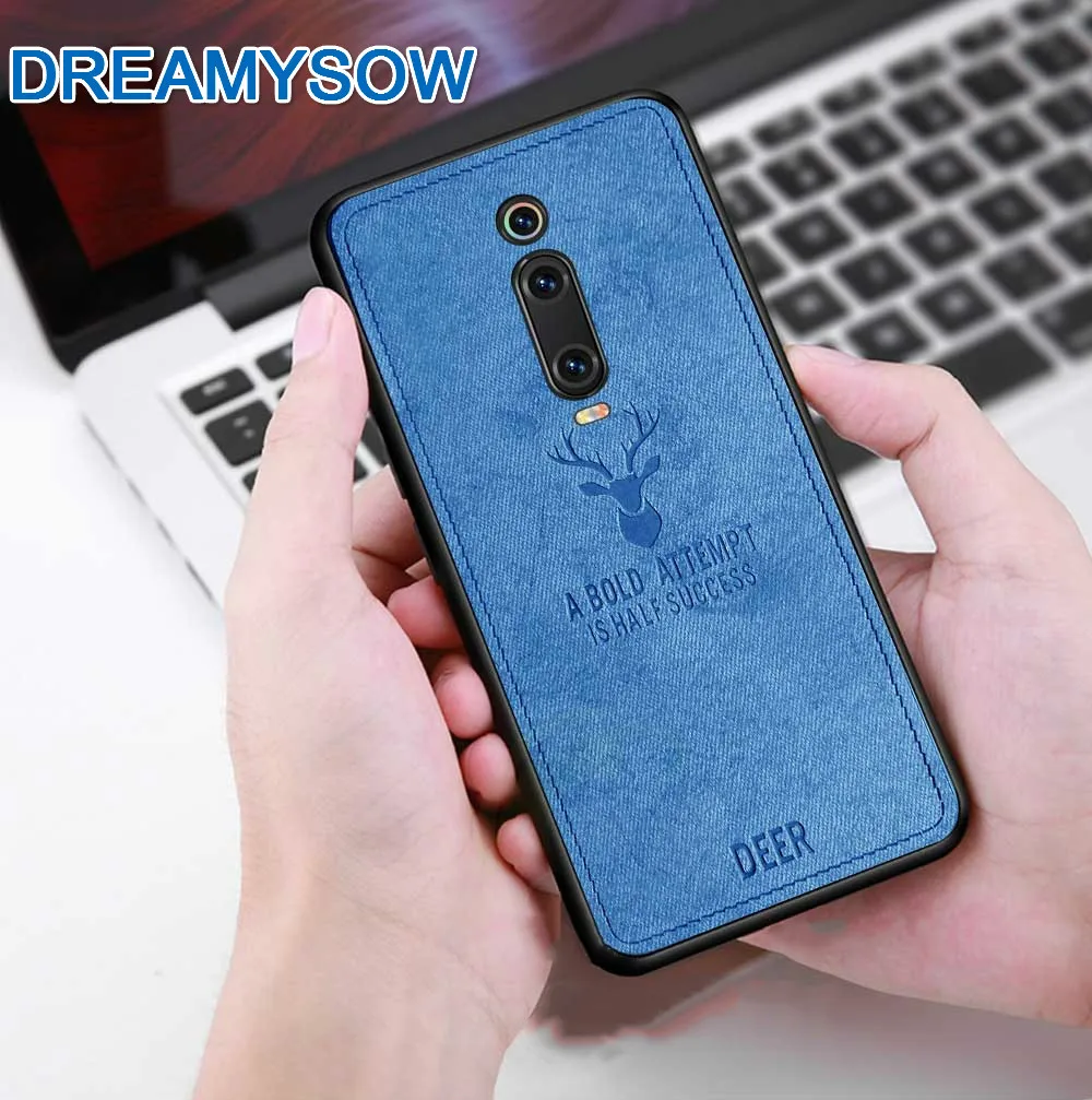 Тканевый чехол для Xiaomi Mi 9T Pro Redmi K20 Note 8 7 6 5 6A 7A 8T 9S 9 Max мягкий ТПУ тканевый