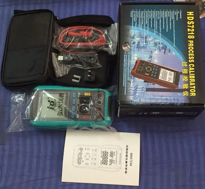 Multifunction-Process-Calibrator-HDS7218-Humidity-Temperature-Meter-Tester-w-USB-Interface-Volt-mA-Calibrator
