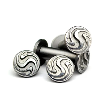 2 sets Diy Knife material Making knife Handle screw rivet Shank swirl shape lock screw stainless steel 20 size
2 sets Diy Knife material Making knife Handle screw rivet Shank swirl shape lock screw stainless steel 20 size